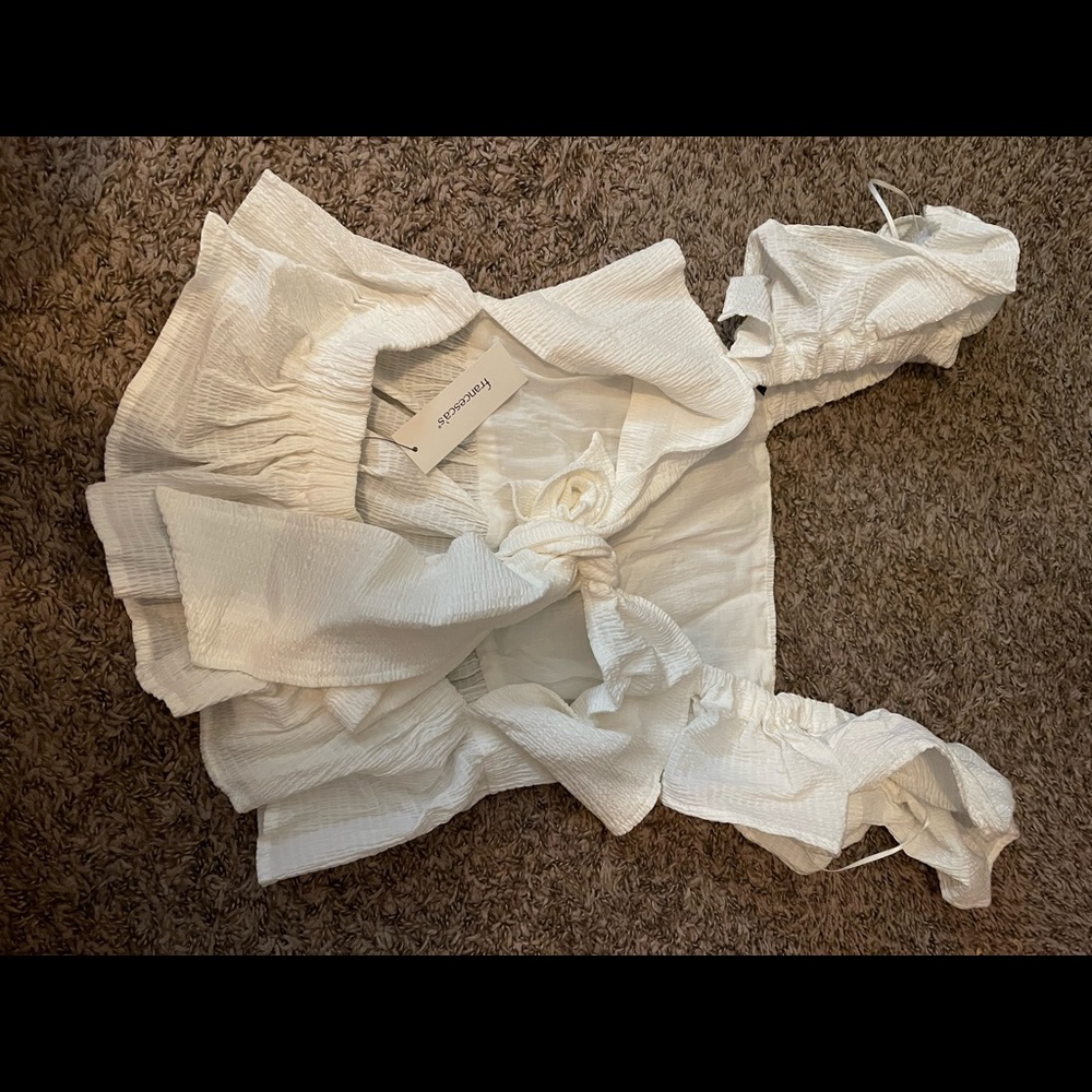 Ruffle Strap Top - Picture 2 of 5